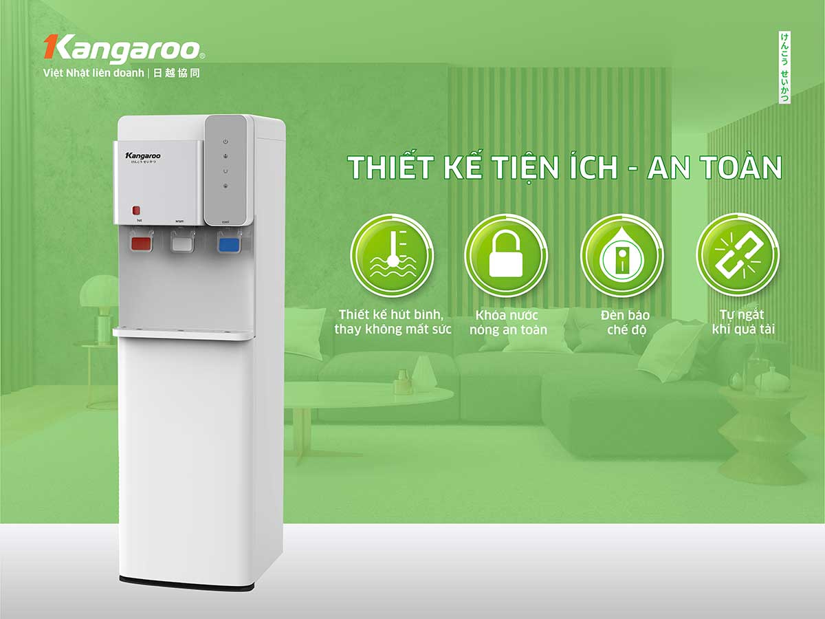 Cây nước nóng lạnh Kangaroo KG63A3
